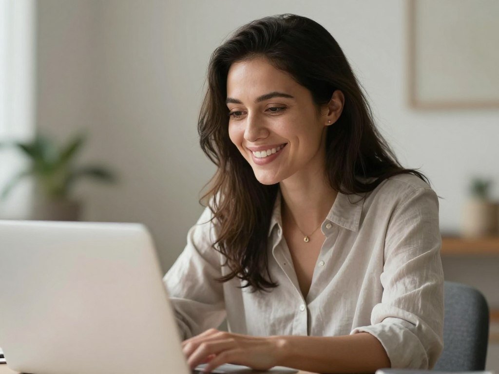 couple having deep conversation video call
