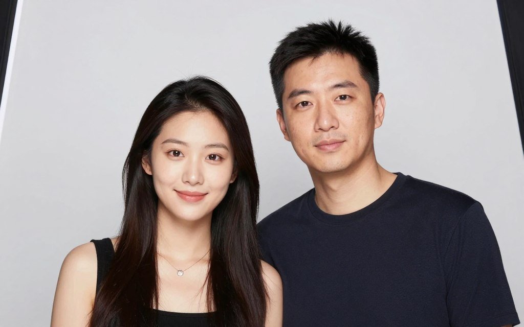 couple properly positioned in photo booth lighting couple properly positioned in photo booth lighting