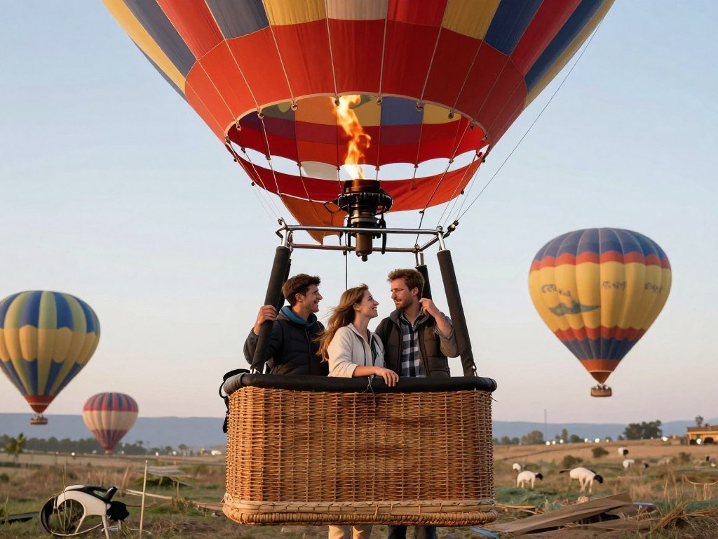 couple trying unique date experience activity