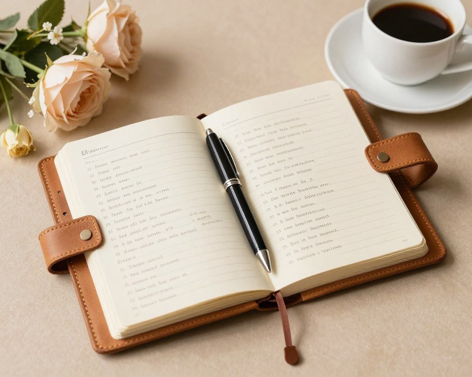 couples journal as thoughtful engagement gift