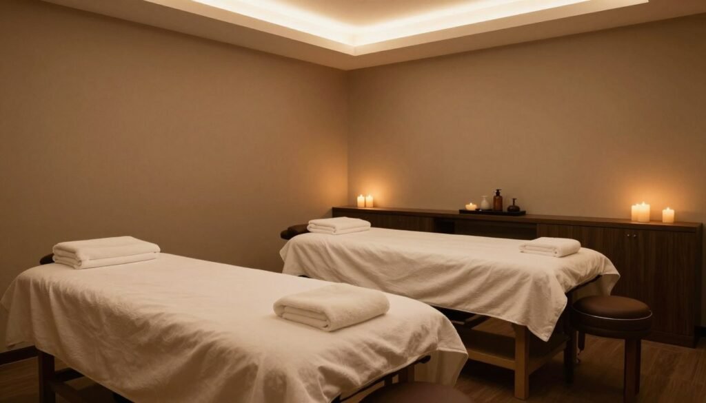 couples spa massage romantic date