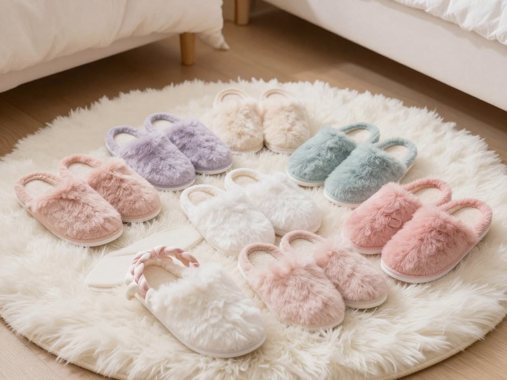 cozy bridesmaid slippers