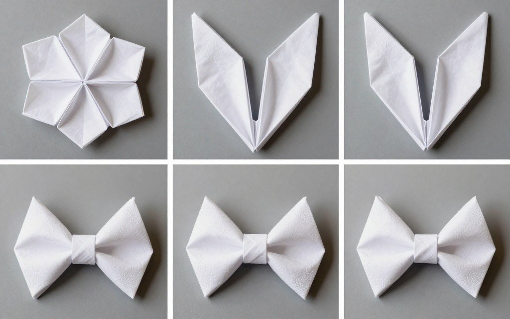 creative napkin fold shapes
