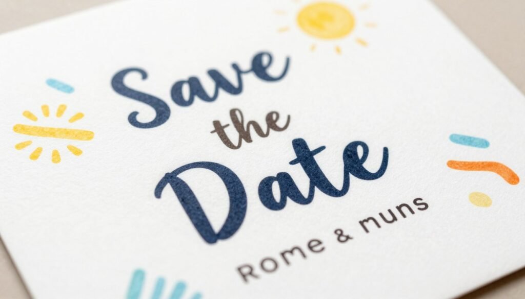 creative save the date wording examples