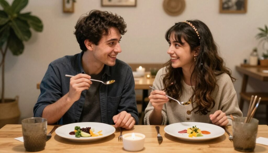 creative unique couple date activity with artistic elements