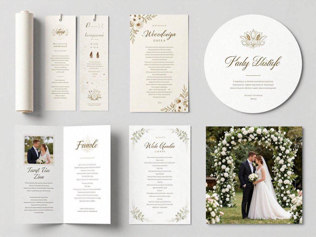 creative wedding program alternative formats collection creative wedding program alternative formats collection