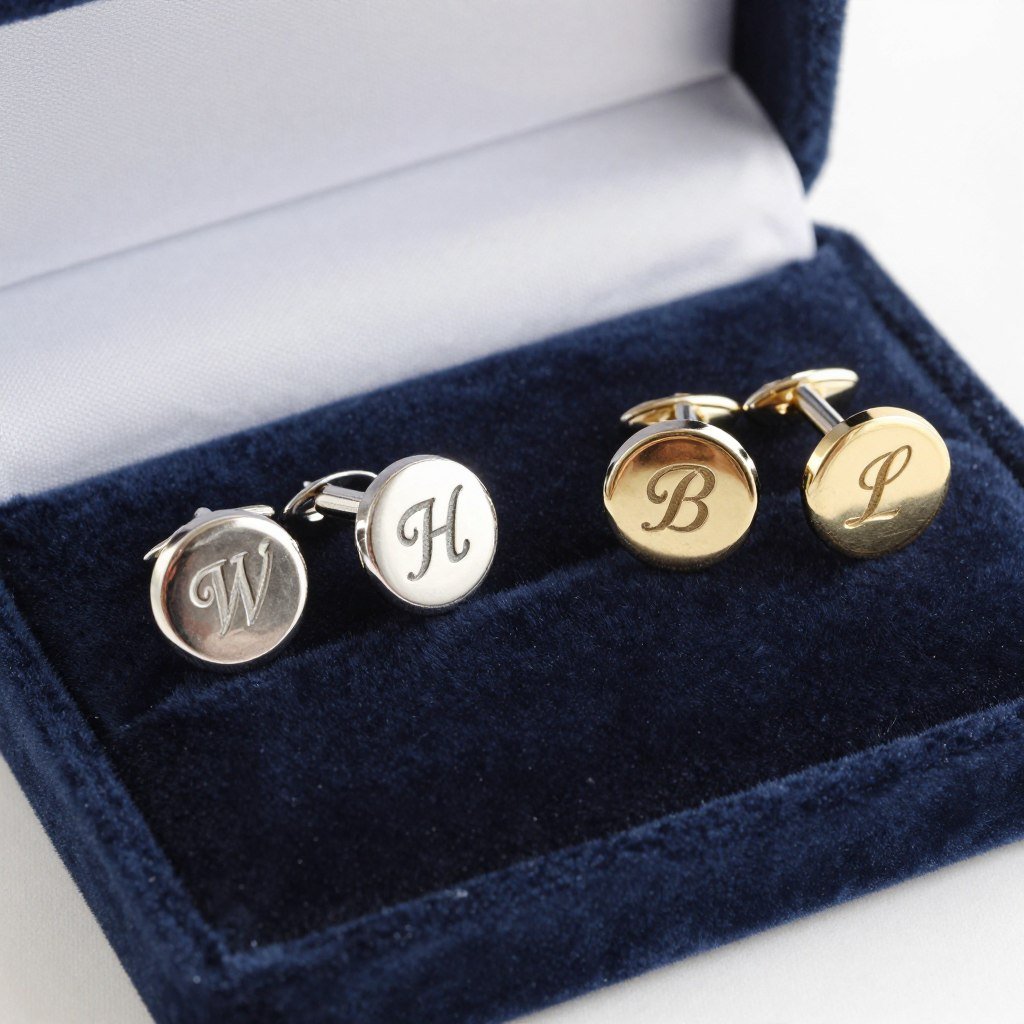 custom cufflinks for wedding party
