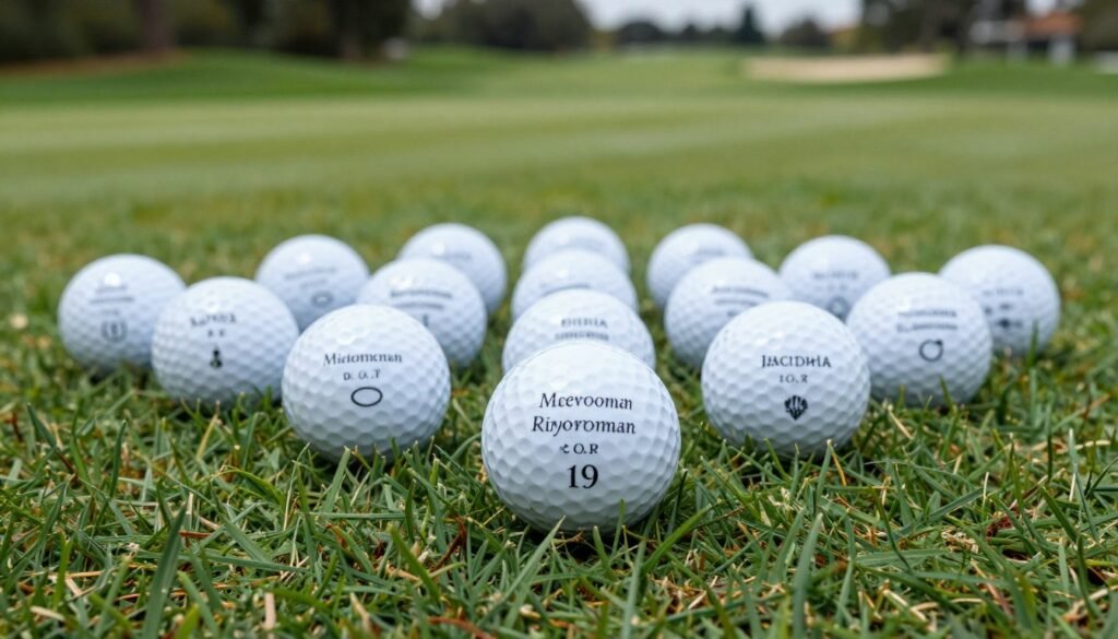 custom golf balls personalized for groomsmen with names