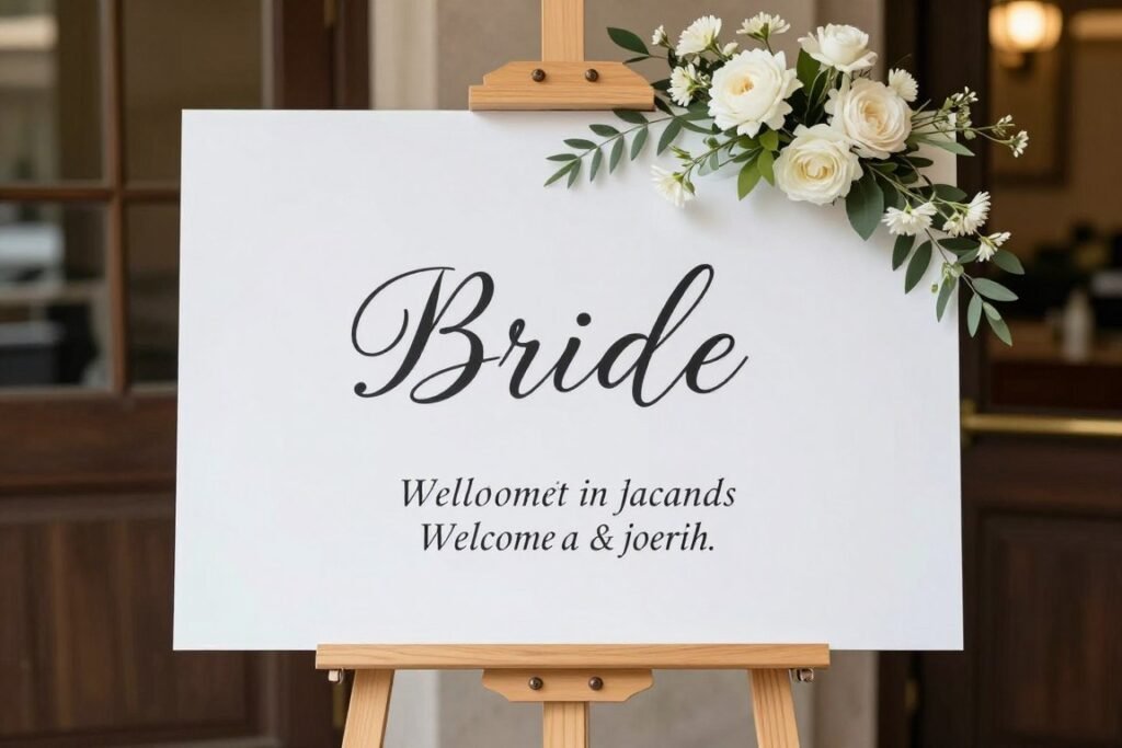 custom welcome sign for bridal shower custom welcome sign for bridal shower