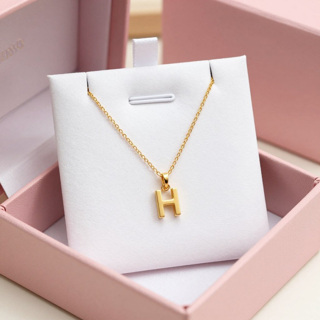 dainty personalized necklace for bridesmaid proposal