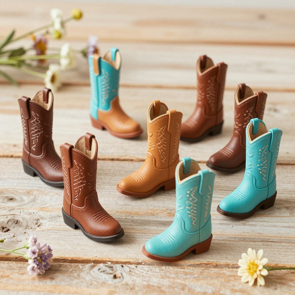 decorative cowboy boots for western party theme