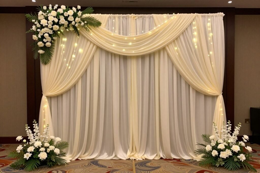 decorative photo booth backdrop setup decorative photo booth backdrop setup