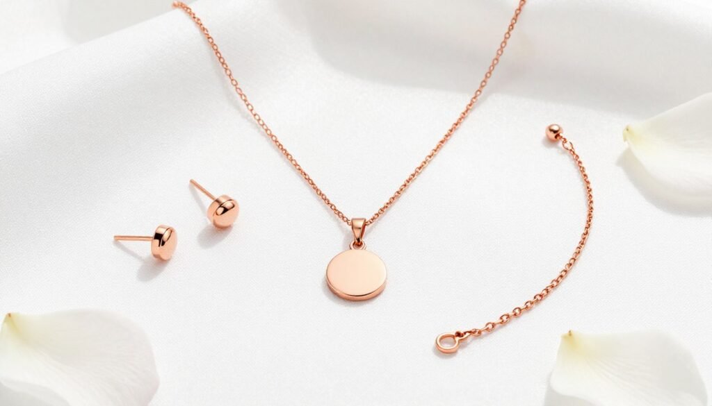 delicate bridesmaid jewelry garden wedding simple elegant