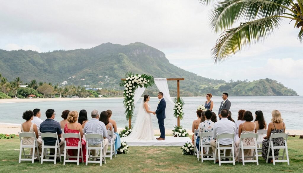 destination small wedding at beautiful location