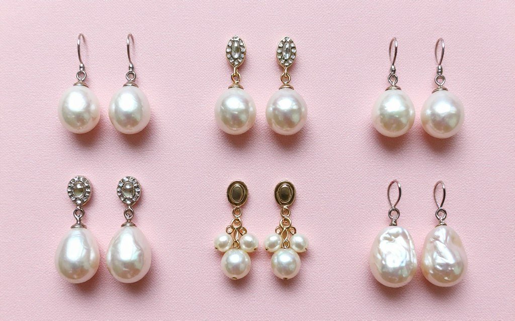 different styles of pearl drop earrings for weddings different styles of pearl drop earrings for weddings