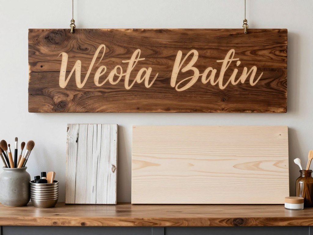 different wood textures for wedding seating charts