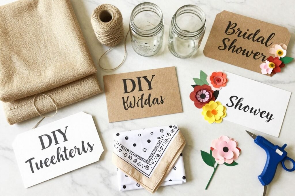 diy western bridal shower decorations on budget
