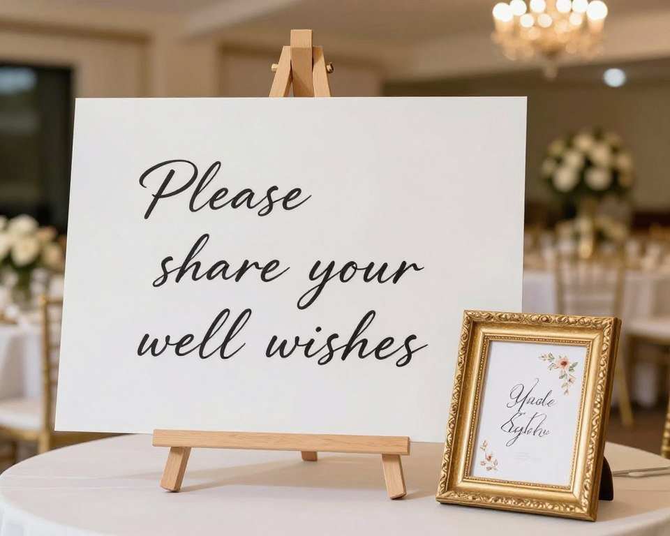 elegant calligraphy sign directing guests to place cards in wedding card box elegant calligraphy sign directing guests to place cards in wedding card box