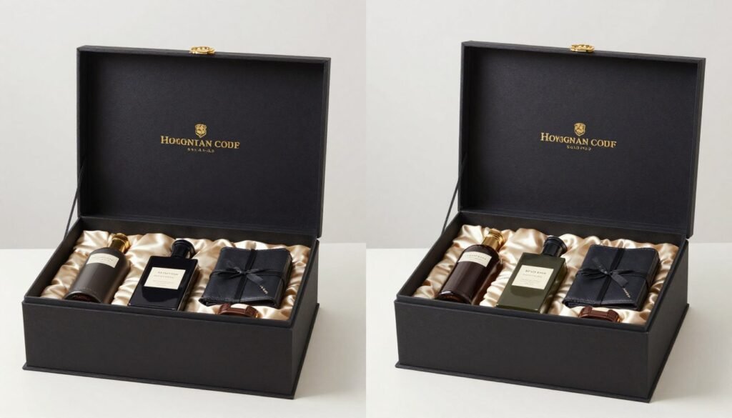 elevated best man proposal gift compared to groomsmen gifts
