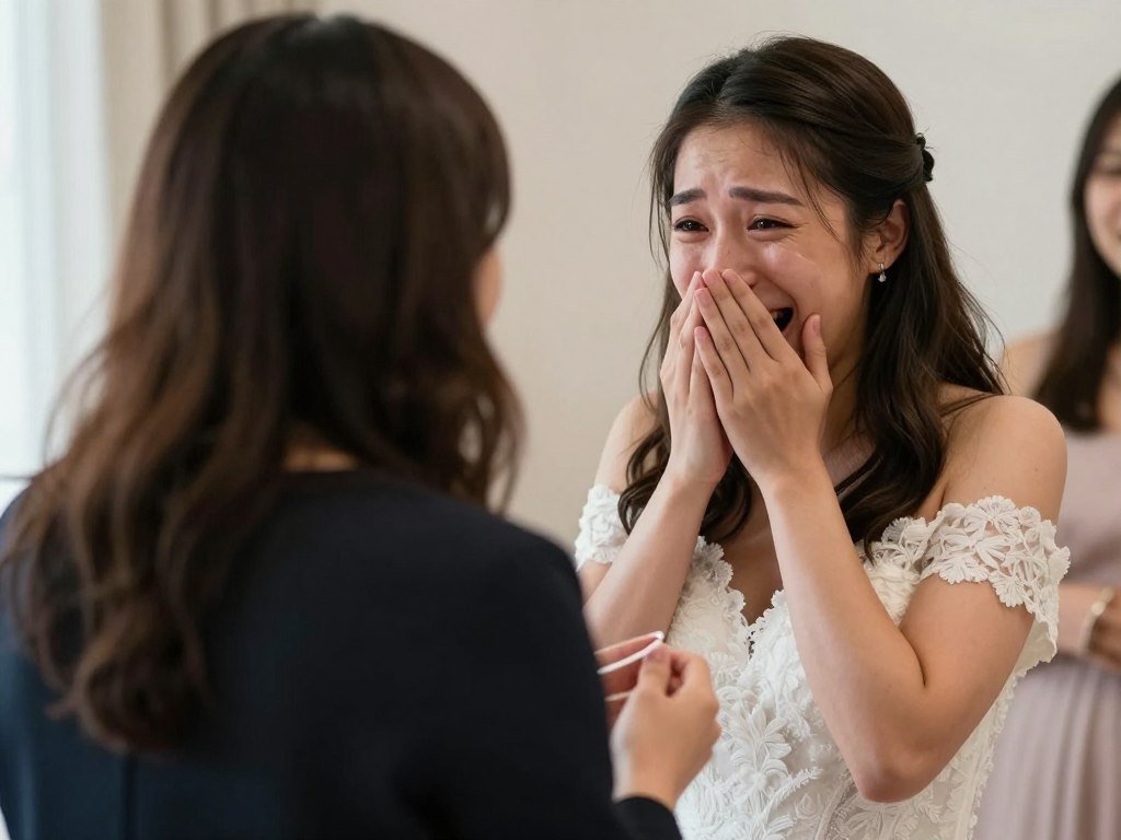 emotional reaction to bridesmaid proposal