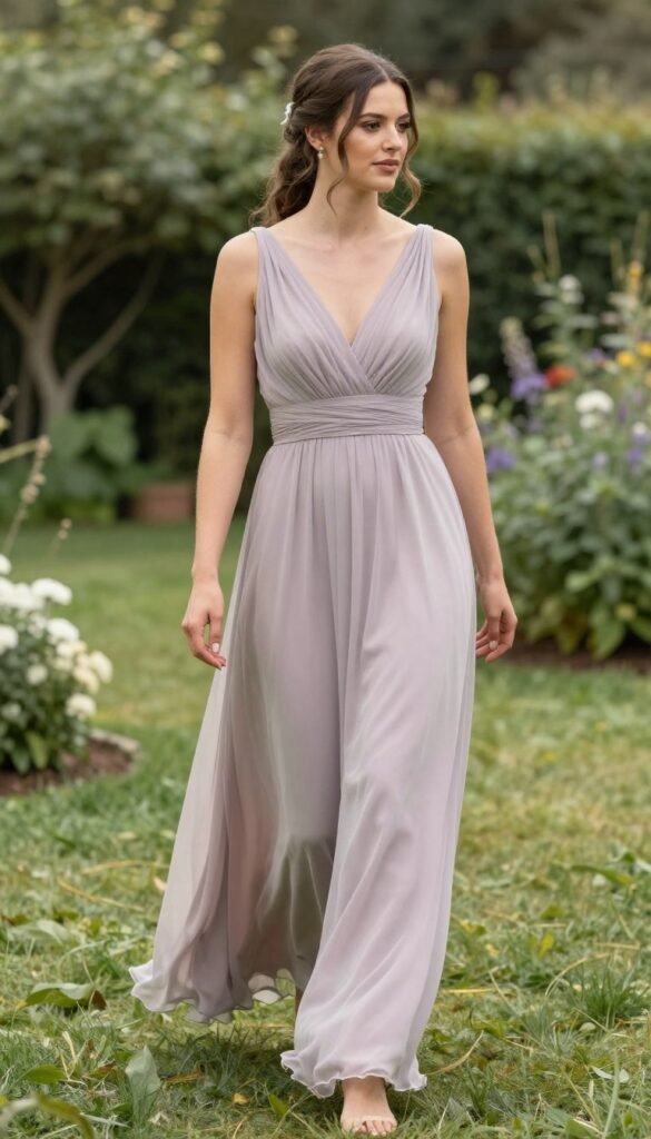 empire waist dress movement comfort garden party