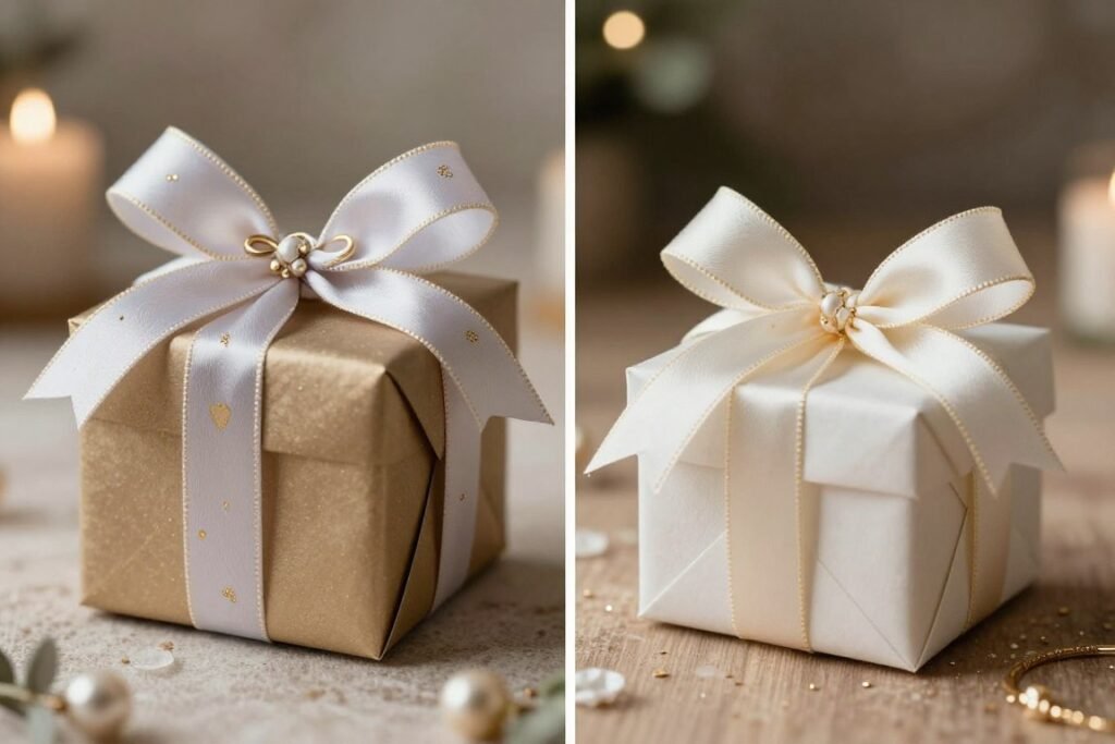 engagement gift compared to wedding gift