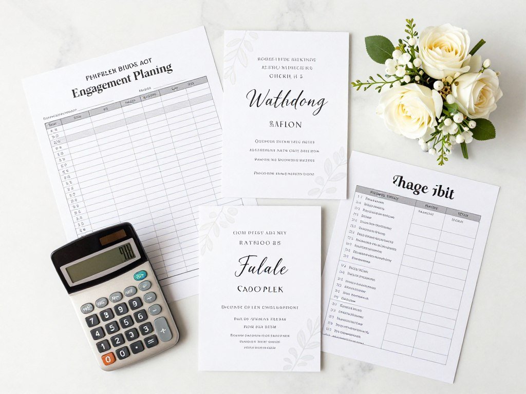 engagement party budget planning with decorations and party supplies