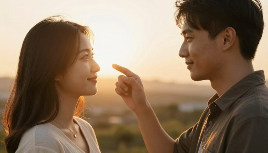 engagement pictures ideas golden hour timing light couple