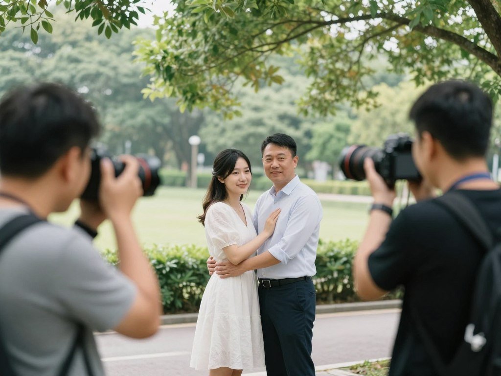 engagement shoot location scouting photographer couple