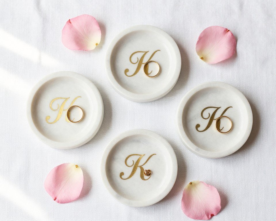 engraved marble ring dishes with initials and small jewelry engraved marble ring dishes with initials and small jewelry