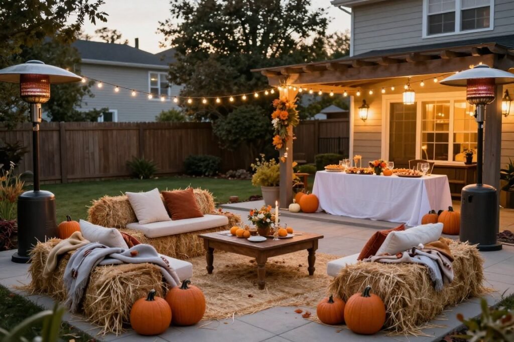 fall bridal shower ideas backyard setup fall bridal shower ideas backyard setup