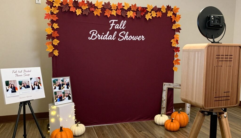 fall bridal shower ideas photo booth fall bridal shower ideas photo booth