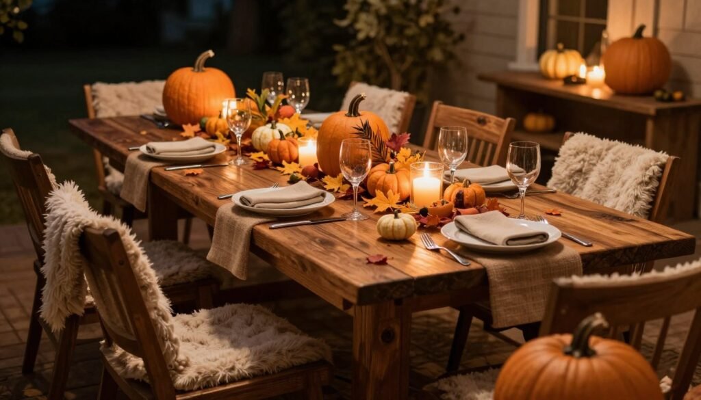 fall harvest rehearsal dinner