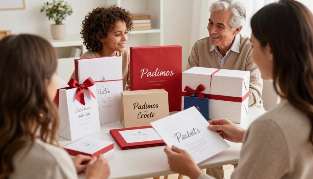 family gifts for padrinos celebration