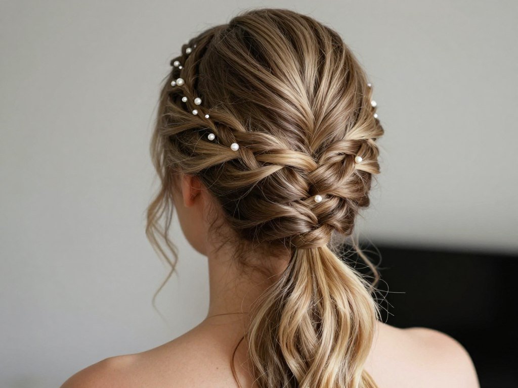 fishtail braid bridesmaid hairstyle fishtail braid bridesmaid hairstyle