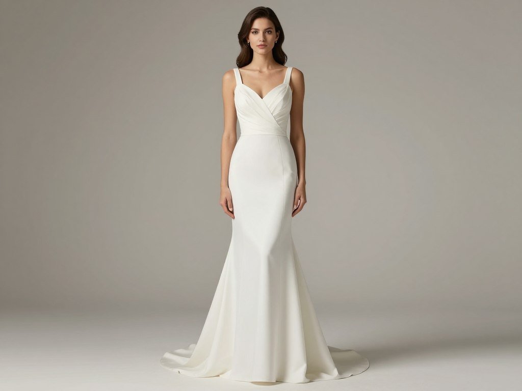 fit and flare bridesmaid dress athletic figure