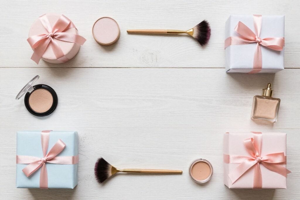 flat lay bachelorette gift photo