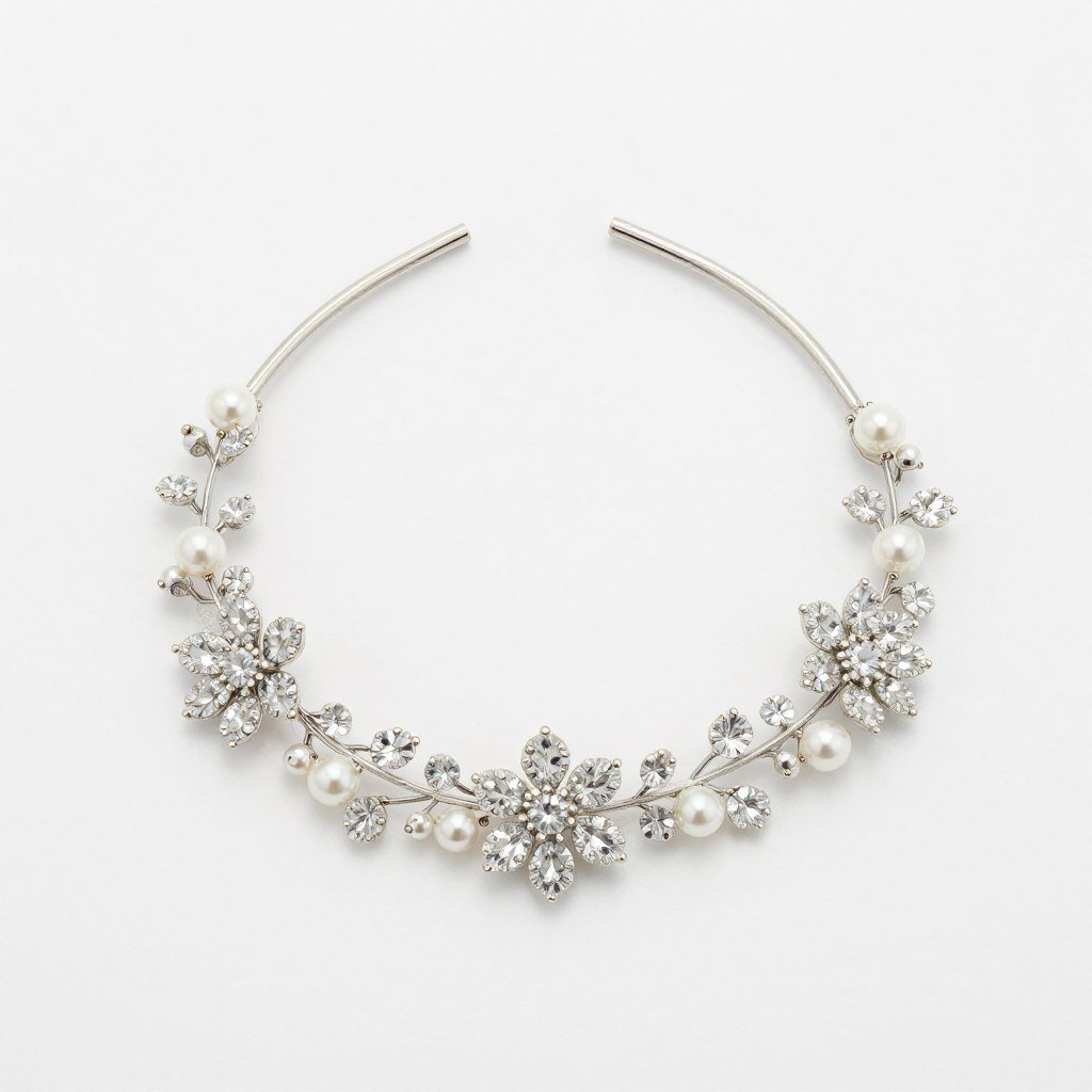 floral hair vine wedding jewelry