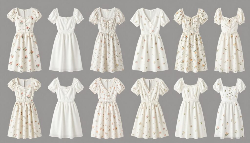 floral print proposal dress options