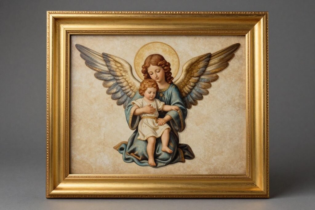 framed religious art for padrinos