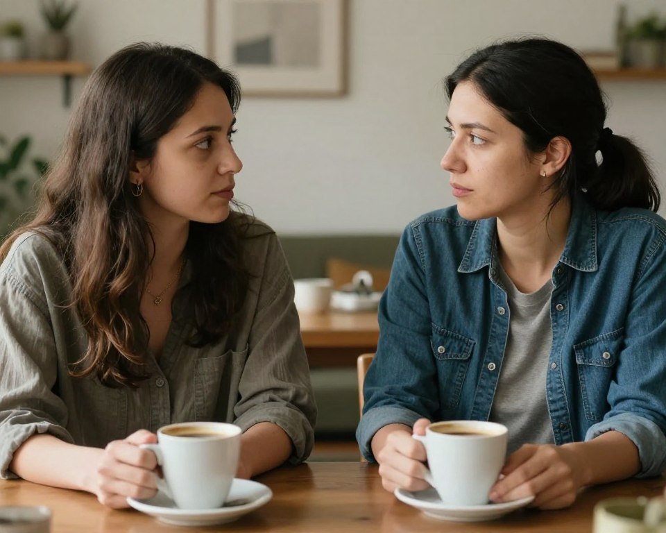 friends having honest conversation about wedding commitment