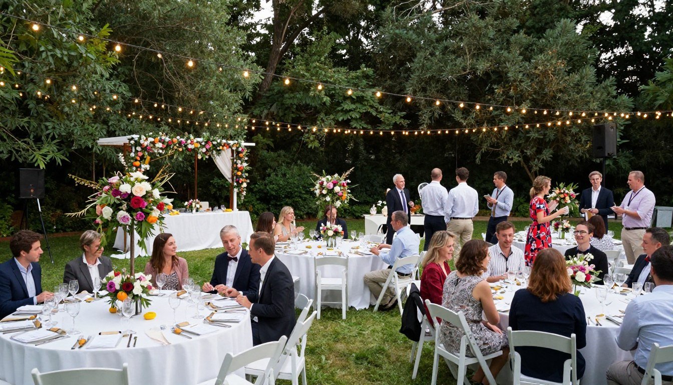 fun wedding ideas with creative ceremony and reception setup