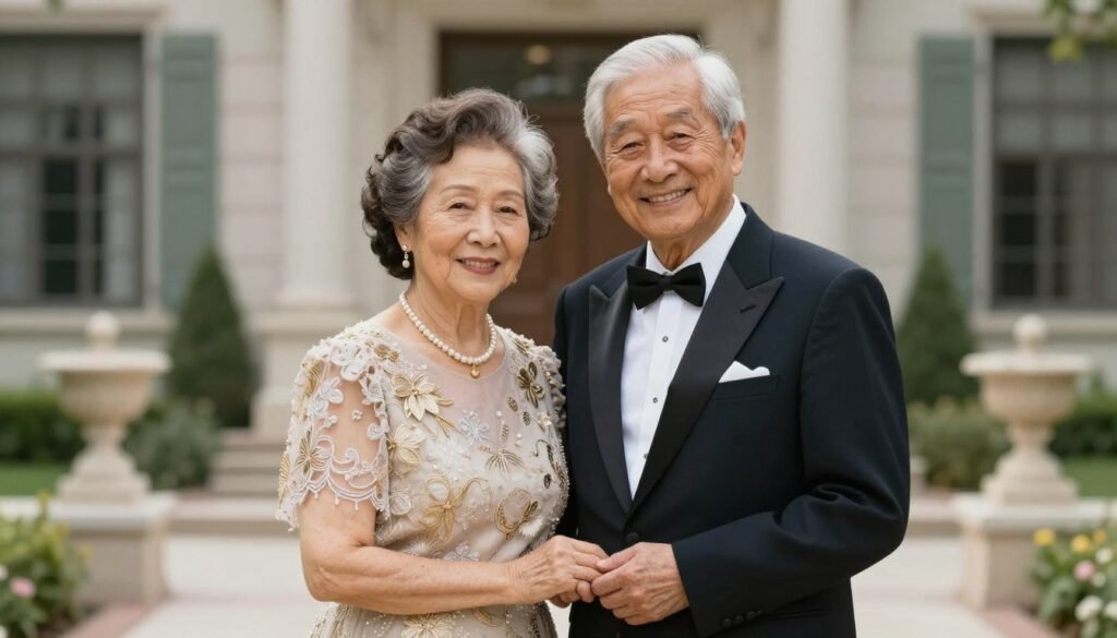 golden anniversary photo shoot