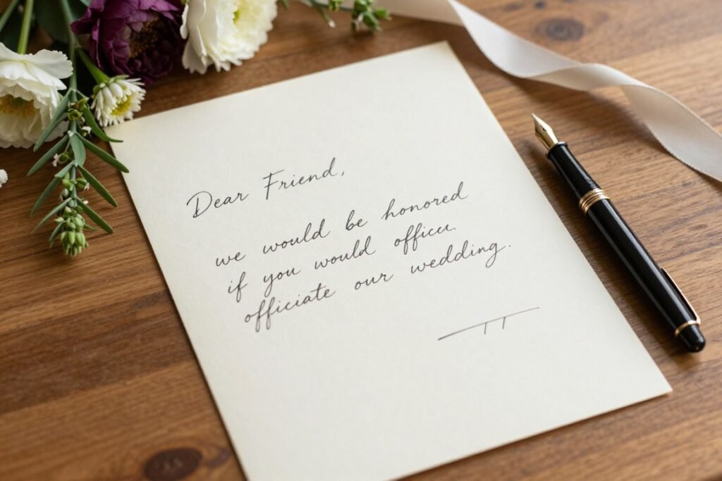 handwritten letter for officiant proposal ideas handwritten letter for officiant proposal ideas