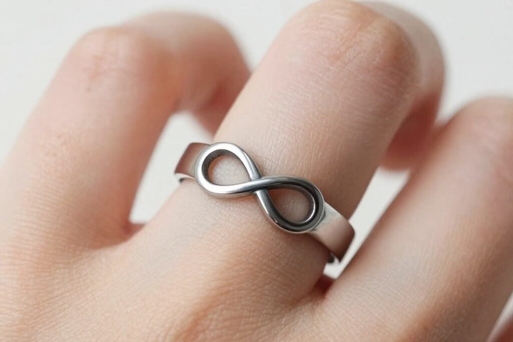 infinity symbol wedding ring tattoos representing eternal love and endless commitment