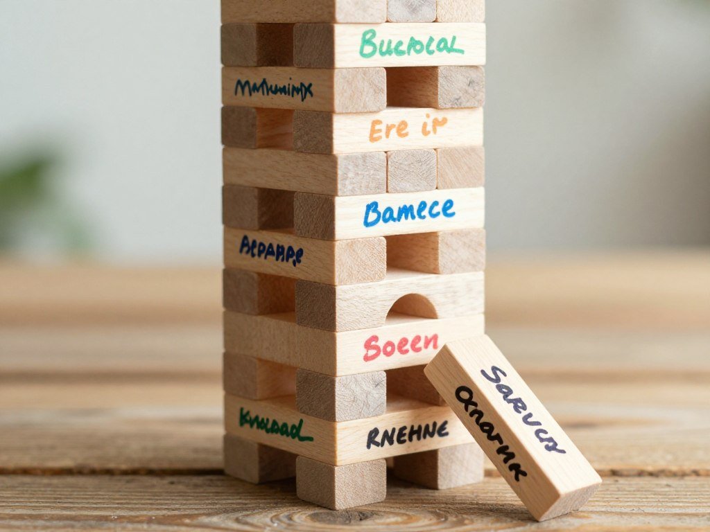 jenga block tower with handwritten messages from wedding guests in various colored markers jenga block tower with handwritten messages from wedding guests in various colored markers