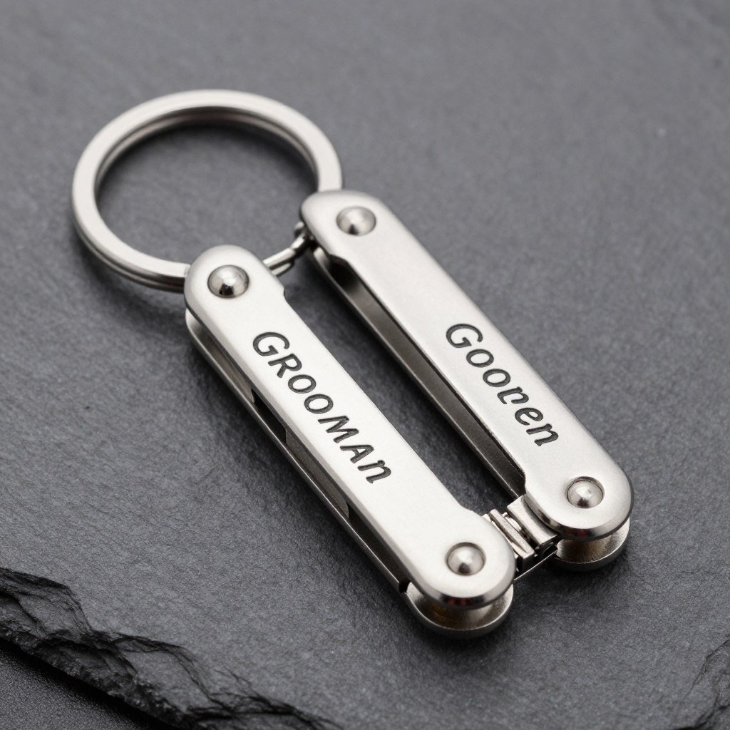 keychain multi tool groomsman proposal gift