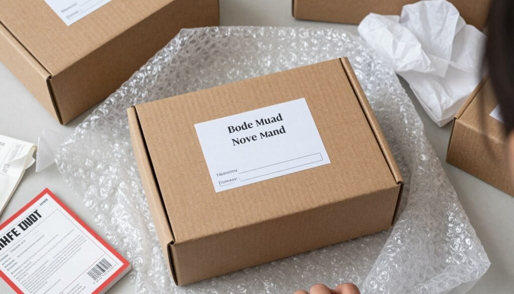 long distance bridesmaid proposal package ready to mail