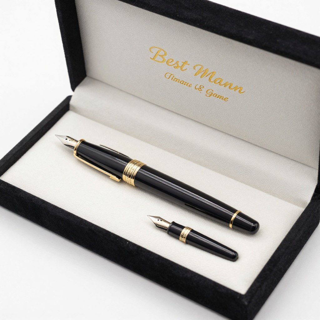 luxury pen set for best man