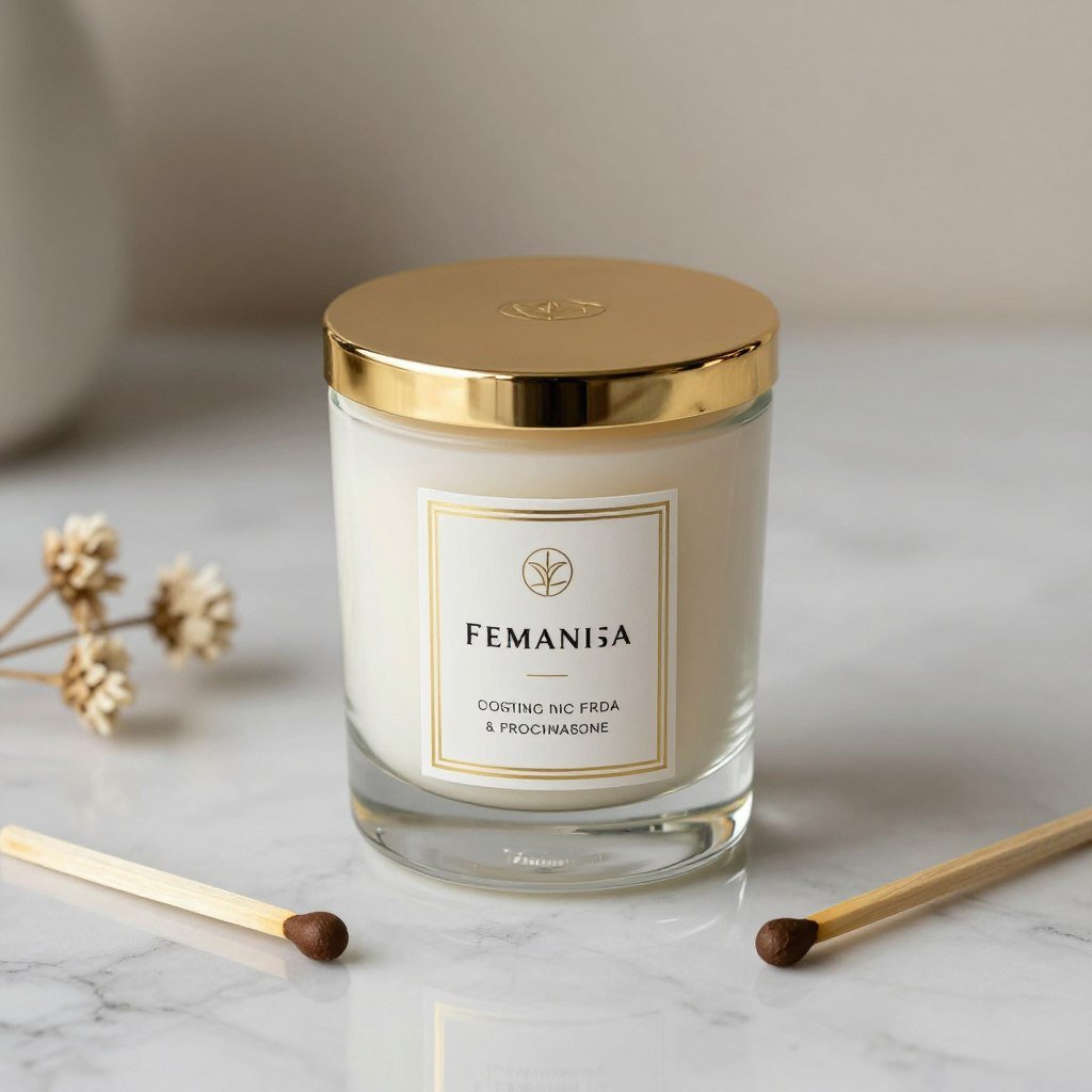 luxury scented candle for bachelorette gift